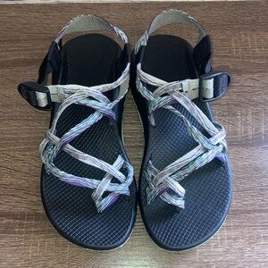 Pre Owned Chaco Women’s 9 Sandal Outdoor Shoes Toe Loop Hiking Ankle Strap
